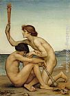 Evelyn de Morgan Phosphorus and Hesperus painting